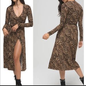 Good American Daynight Wrap Dress Jaguar 4 / XL